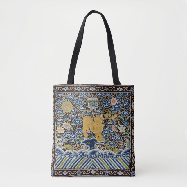 Tote Bag Tigre de la dynastie Qing (Devant)