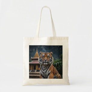 Tote Bag Tigre et Temple