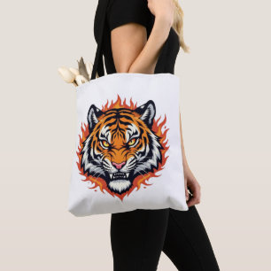 Tote Bag Tigre Silencieux – Précision et Puissance