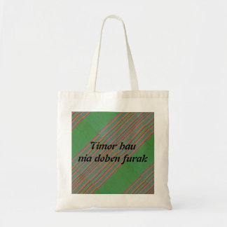 Tote Bag Timor hau nia doben furak