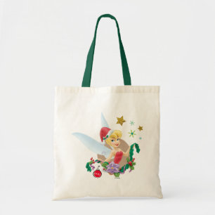 Tote Bag Tinker Bell   Clochette De Tinker À Santa Hat