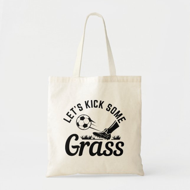 Tote Bag Tirons un peu d’herbe (Devant)