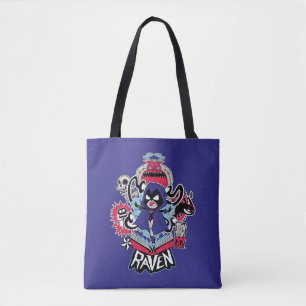 Tote Bag Titans Ados, allez !   Raven puissance démoniaque 