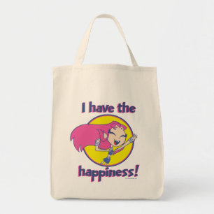 Tote Bag Titans Ados, allez ! Starfire "J'Ai Le Bonheur"