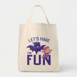 Tote Bag Titans Ados, allez !   Starfire & Raven "Ayez Le P
