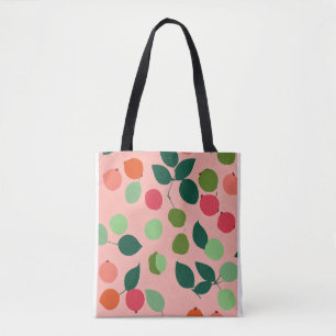 Tote Bag Titre : Art Pop Minimaliste Mini Papier Peint Guav