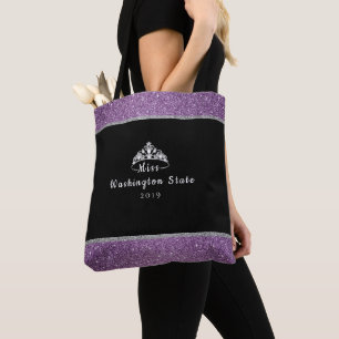 Tote Bag Titre de coutume de couronne de la Mlle Etats-Unis