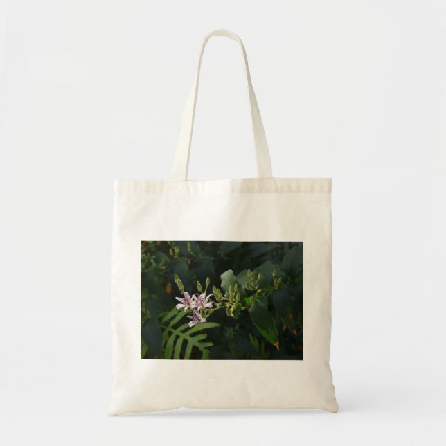 Tote Bag Toad Lily Dans La Lumière. (Devant)