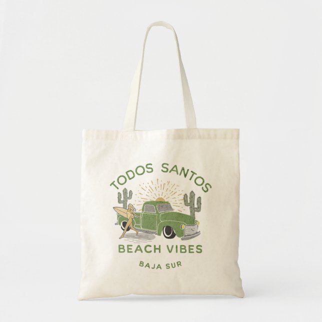 Tote Bag Todos Santos Beach Vibes Mexique vintage (Devant)