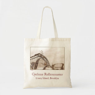 Tote Bag Toile Budget Cyclone Rollercoaster Fourre-tout