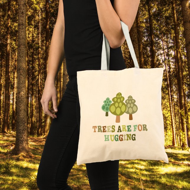 Tote Bag Toile de Hugger d'arbre lunaire (Créateur téléchargé)