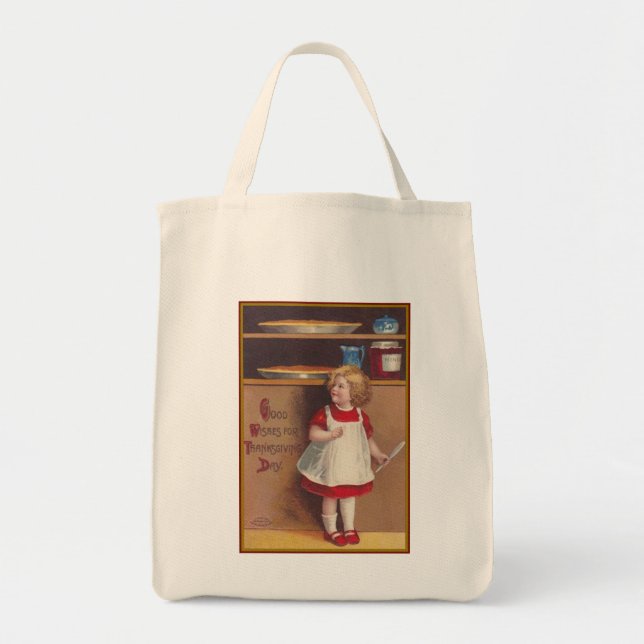 Tote Bag Toile de Thanksgiving (Devant)