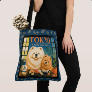 Tote Bag TOKYO SUSHI SOIRÉE Art Muse -Chow