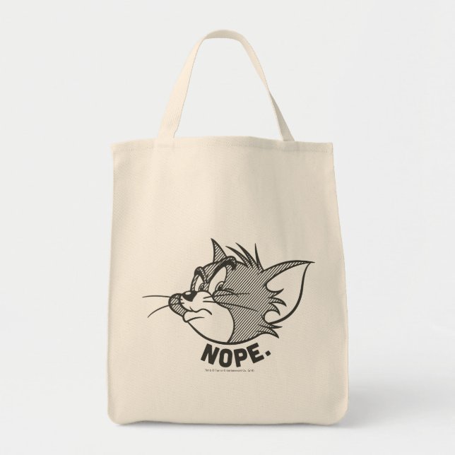 Tote Bag Tom Et Jerry | Tom Dit Non (Devant)