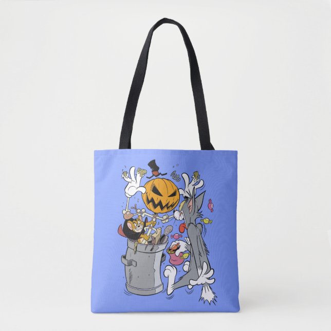 Tote Bag Tom & Jerry | Boo à Tom (Devant)