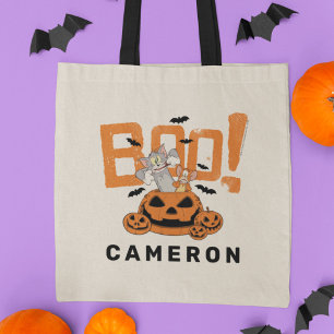Tote Bag Tom & Jerry Happy Halloween Boo
