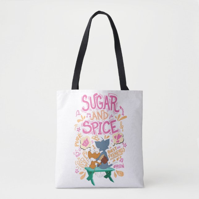 Tote Bag Tom & Jerry - Sugar And Spice (Devant)