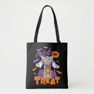 Tote Bag Tom & Jerry Tricoter ou traiter