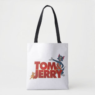 Tote Bag Tom & Jerry With Movie Logo