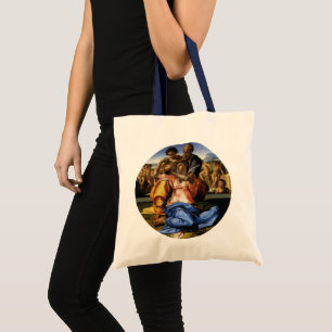 Tote Bag Tondo Doni ou Madone Doni de Michel-Ange