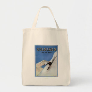 Tote Bag Top the Nation - Affiche promotionnelle sur le ski