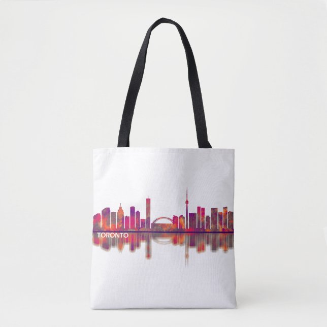 Tote Bag Toronto Skyline (Devant)