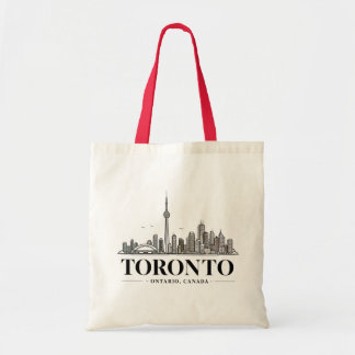 Tote Bag Toronto Skyline acheteur neutre