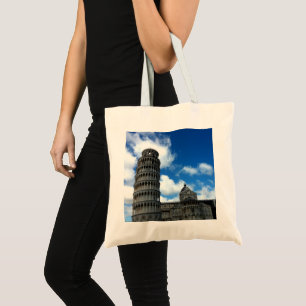 Tote Bag Torre di Pisa Toscane avec beau ciel bleu