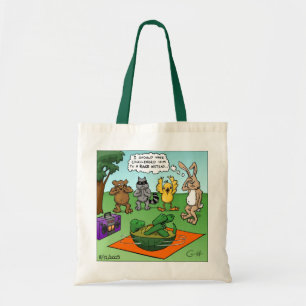 Tote Bag Tortoise et lièvre révisés