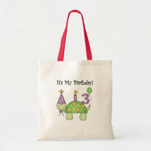 Tote Bag Tortue 3ème Anniversaire Tshirts et cadeaux