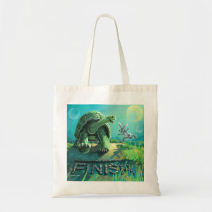 Tote Bag Tortue et ligne de finition lièvre