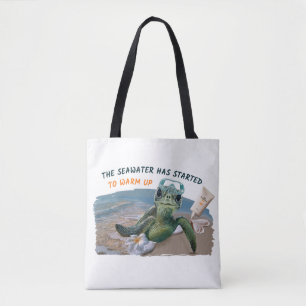Tote Bag Tortue marine d'été