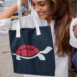 Tote Bag Tortue rouge