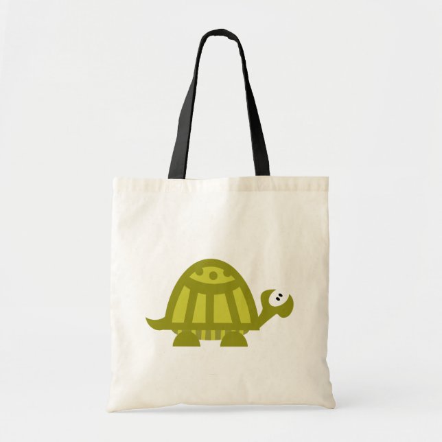 Tote Bag Tortue verte (Devant)