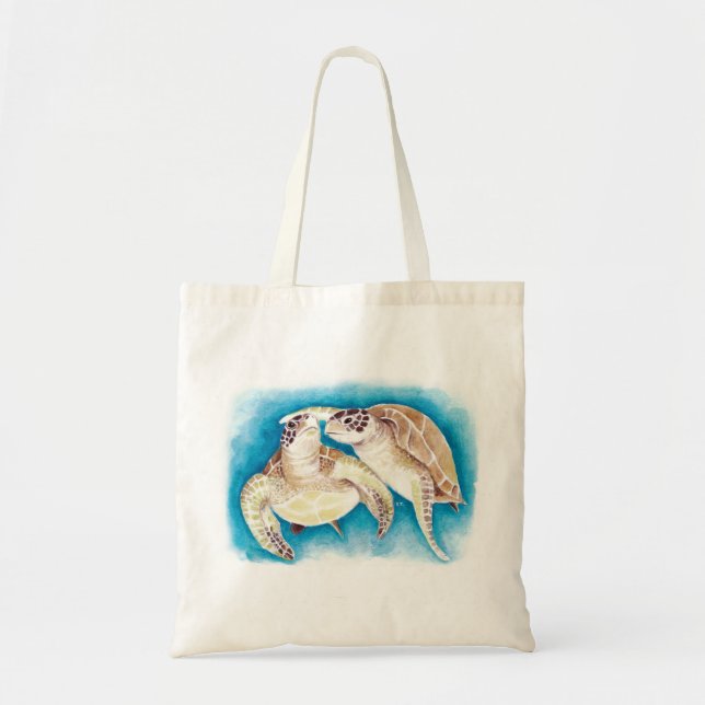 Tote Bag Tortues marines (Devant)