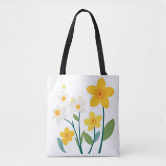 Tote Bag Tote Bag-Flower Design
