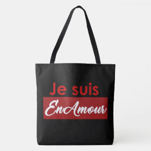 Tote Bag Tote Bage je suis en amour