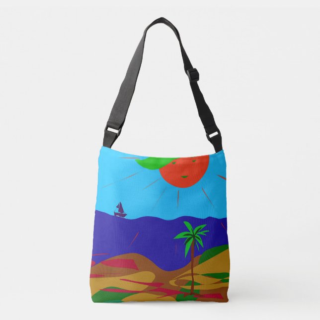 Tote Bag Tote Bags With Long Straps (Front)