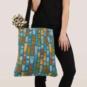 Tote Bag Totems Tiki Rétro