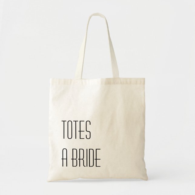 Tote Bag TOTES une jeune mariée (Devant)