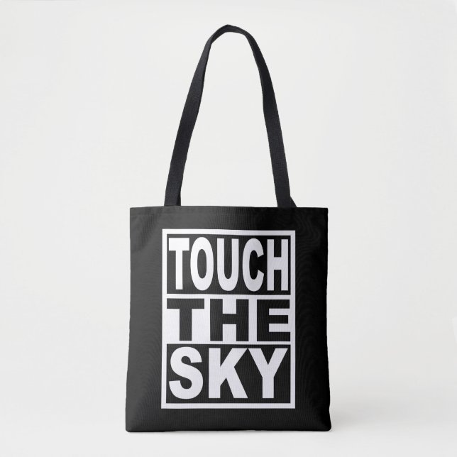 Tote Bag Touchez le ciel (Devant)