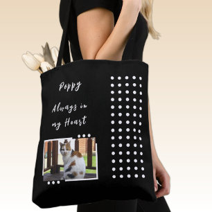 Tote Bag Toujours dans mon coeur 2 photo amant animal de co