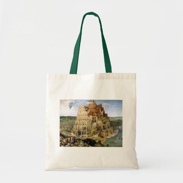Tote Bag Tour de Babel - Peter Bruegel (Devant)