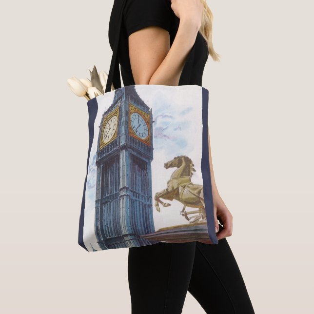 Tote Bag Tour de l'horloge Big Ben au Palais de Westminster (De près)