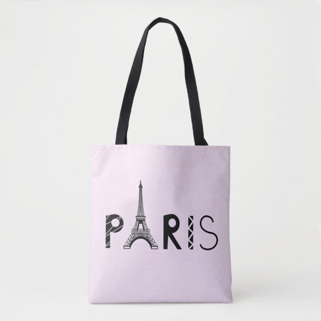 Tote Bag Tour Eiffel de Paris, France | (Devant)