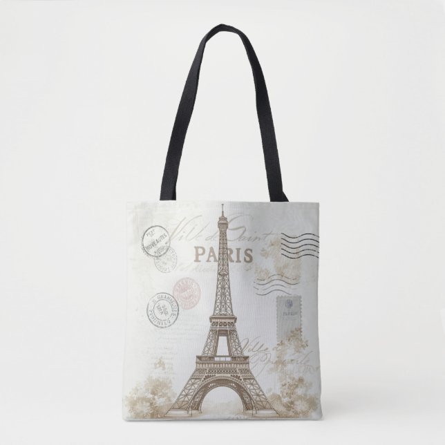 Tote Bag Tour Eiffel Paris France (Devant)
