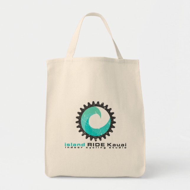 Tote Bag Tour Kauai d'île de Fourre-tout d'épicerie (Devant)