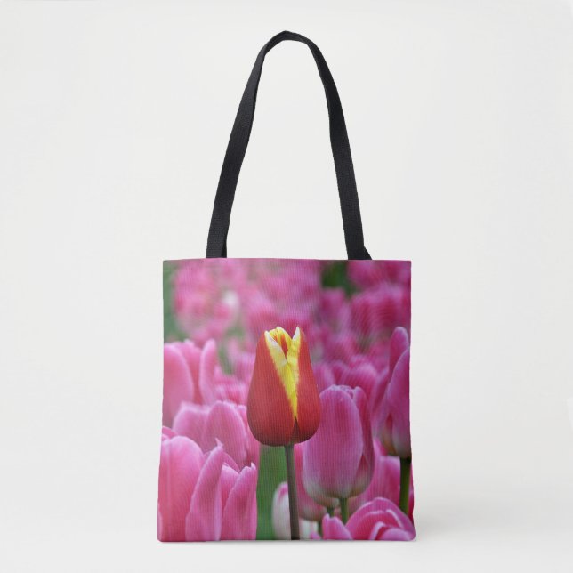 Tote Bag Tourelle rouge simple (Devant)