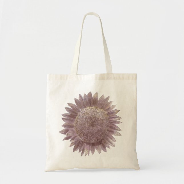 Tote Bag Tournesol Muet Art original (Devant)