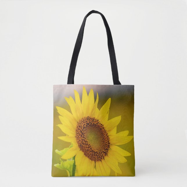 Tote Bag Tournesol près (Devant)